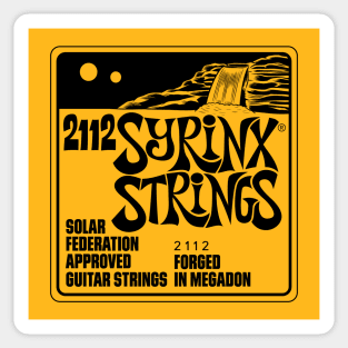 Syrinx Strings - Brand Sticker